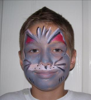 kitten cat kitty face painting
